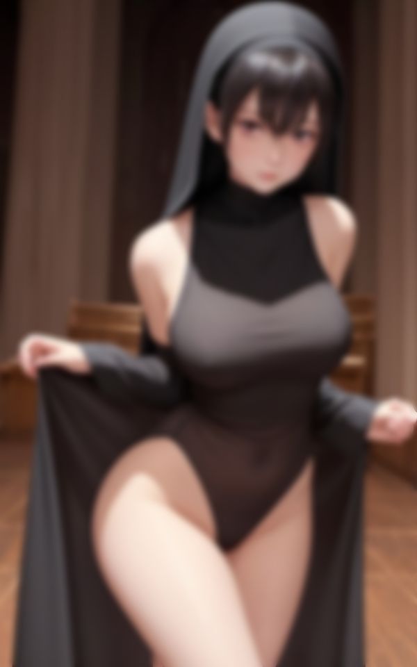 サンプル画像5:ムラムラしちゃった若妻シスターが豊満なボディで神父を誘惑(エーアイ18) [d_441847]