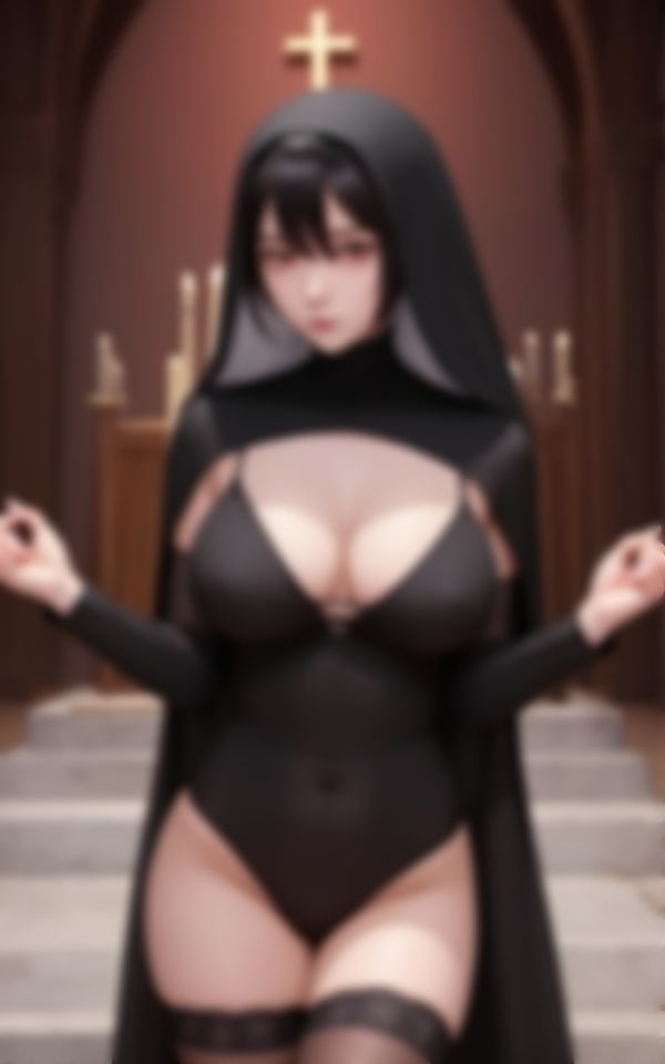 サンプル画像6:ムラムラしちゃった若妻シスターが豊満なボディで神父を誘惑(エーアイ18) [d_441847]