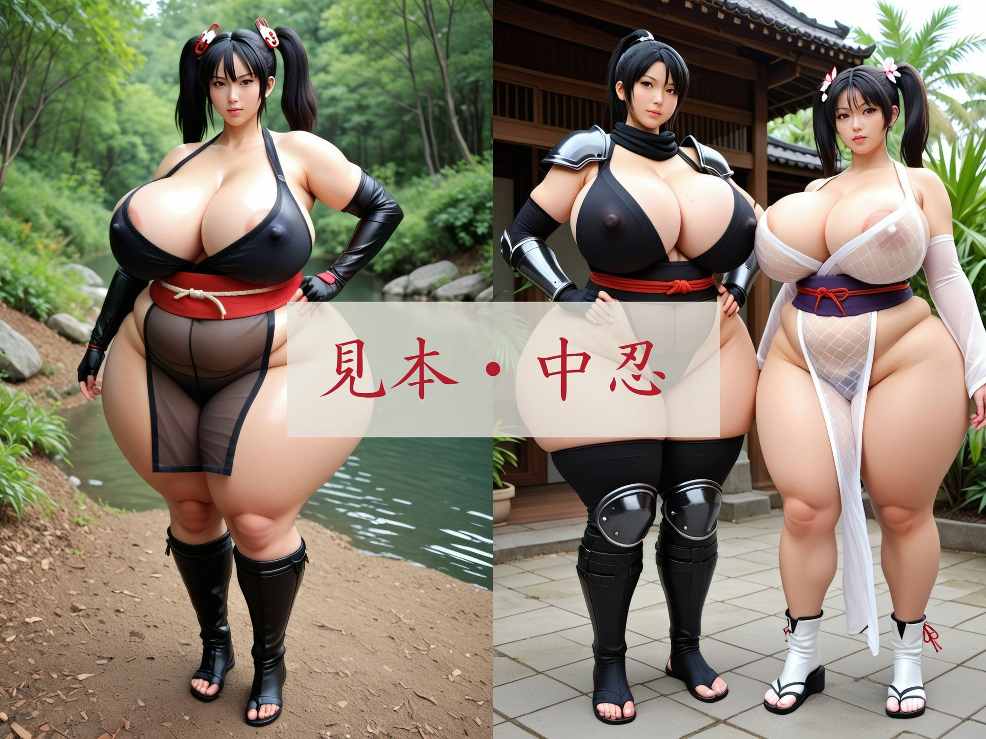 サンプル画像3:肉遁！豊満の術！(肉感至上主義) [d_441869]