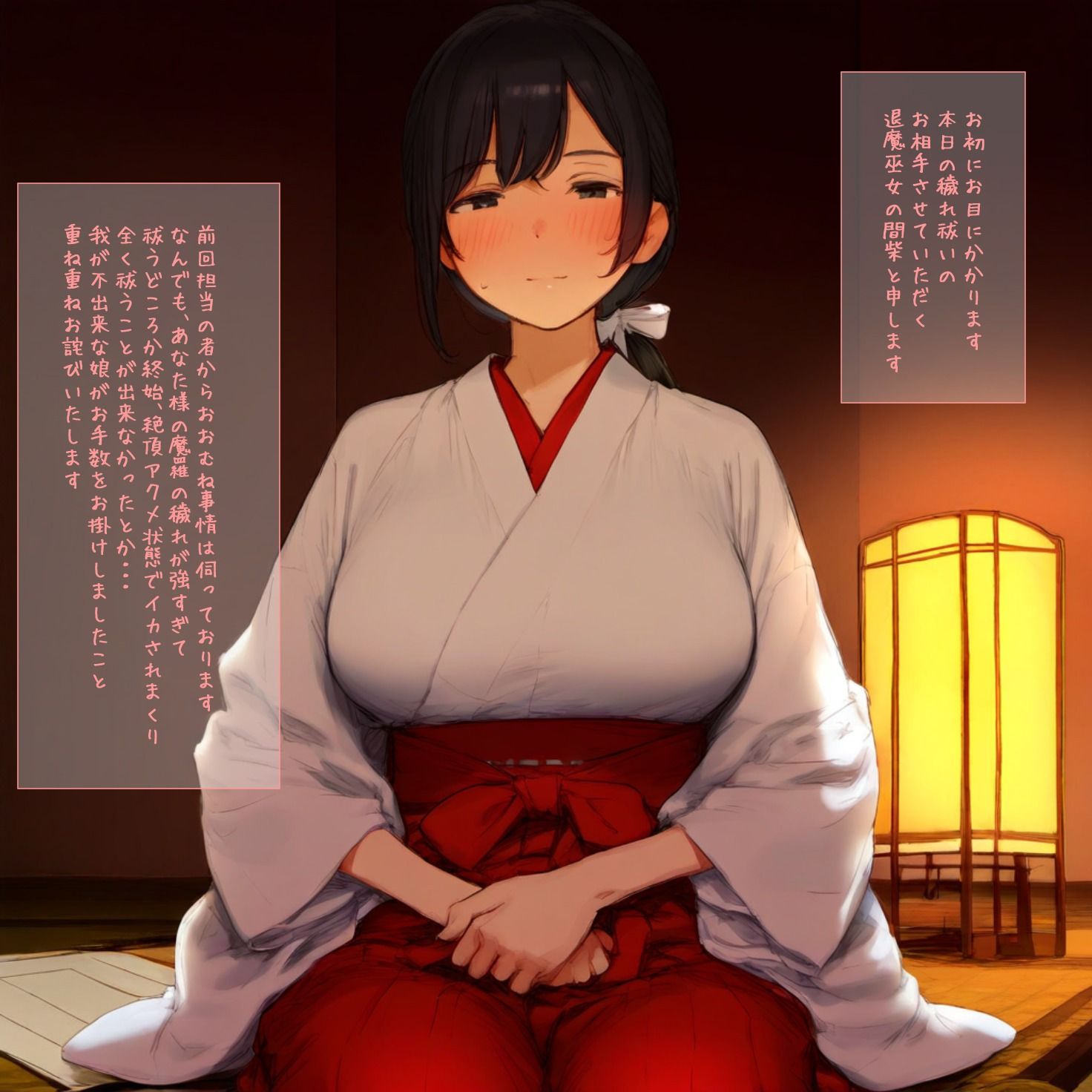 サンプル画像1:退魔巫女のおしごと(new folder-（3）) [d_441885]