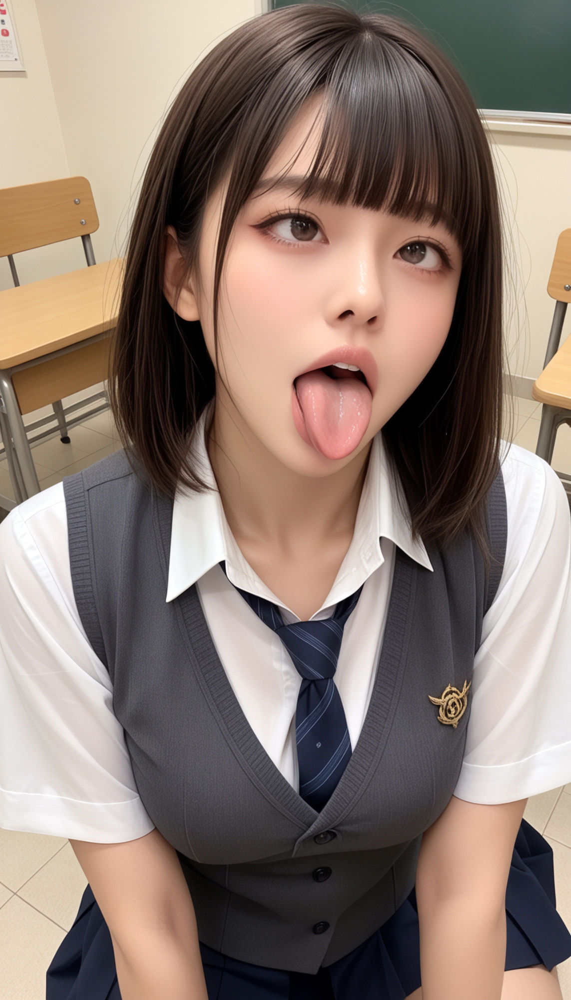 サンプル画像1:【着エロ】世の中の女、全員がアへ顔の世界線！コスプレ JK OL スーツ サンタ ジム 野外 チアガール チアリーダー ナース パン屋 店員 ポリス 警察 メイド 彼女 浴衣 着物(愛の女神) [d_441921]