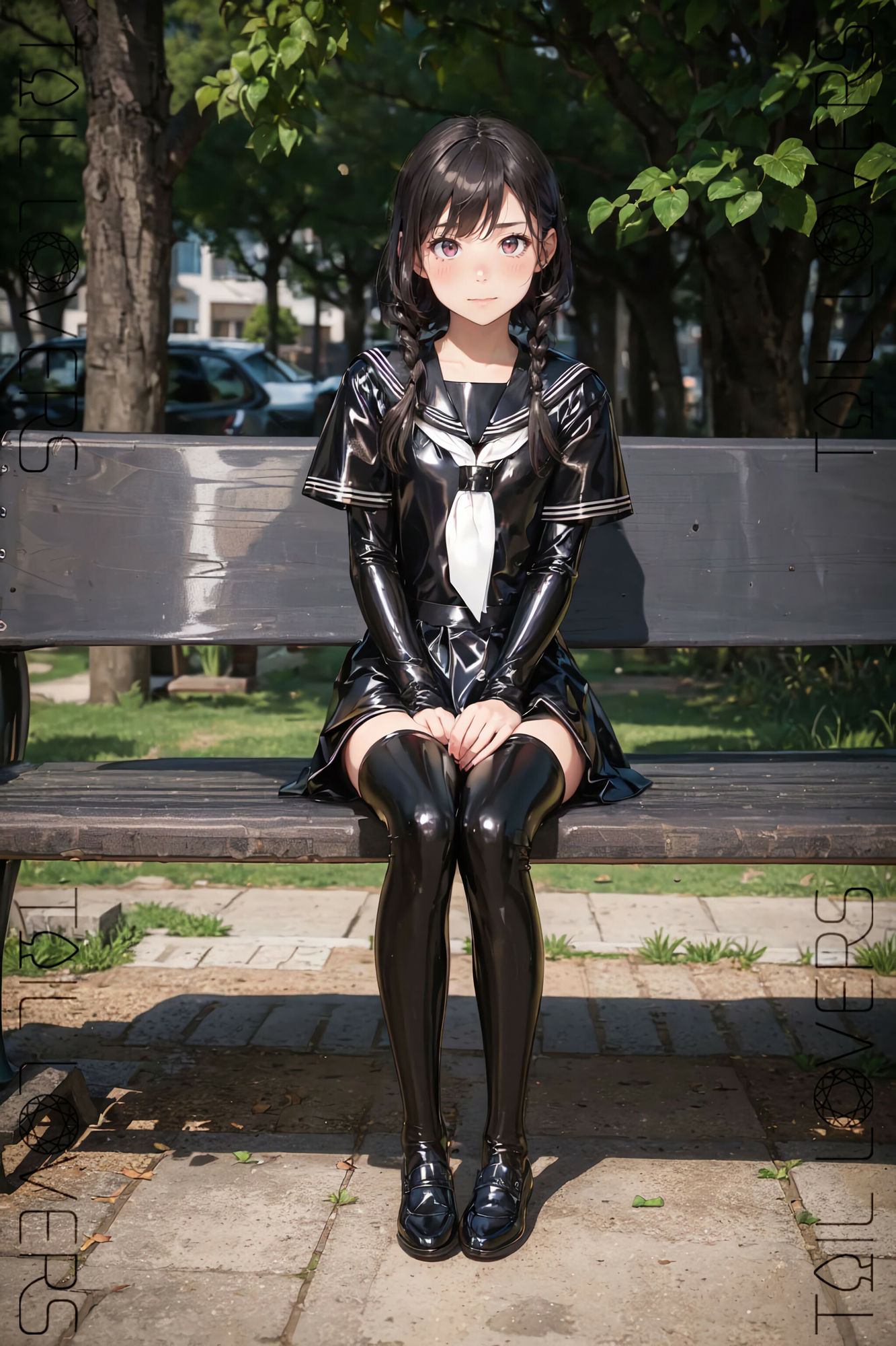 サンプル画像2:護謨学院の彼女(TAIL LOVERS) [d_441958]