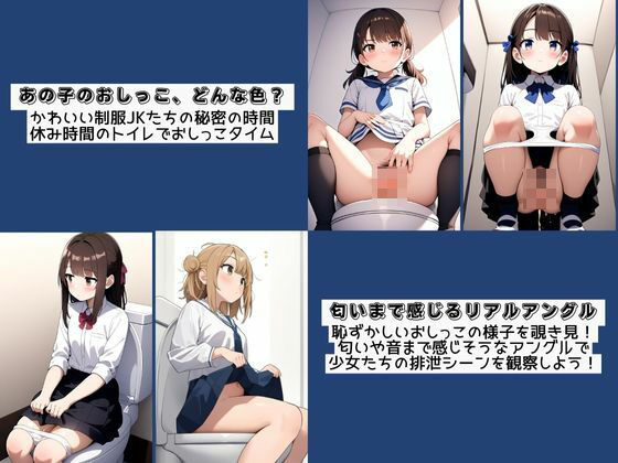サンプル画像2:おんなのこのおしっこ〜制服JK編〜(永愛産業) [d_442019]