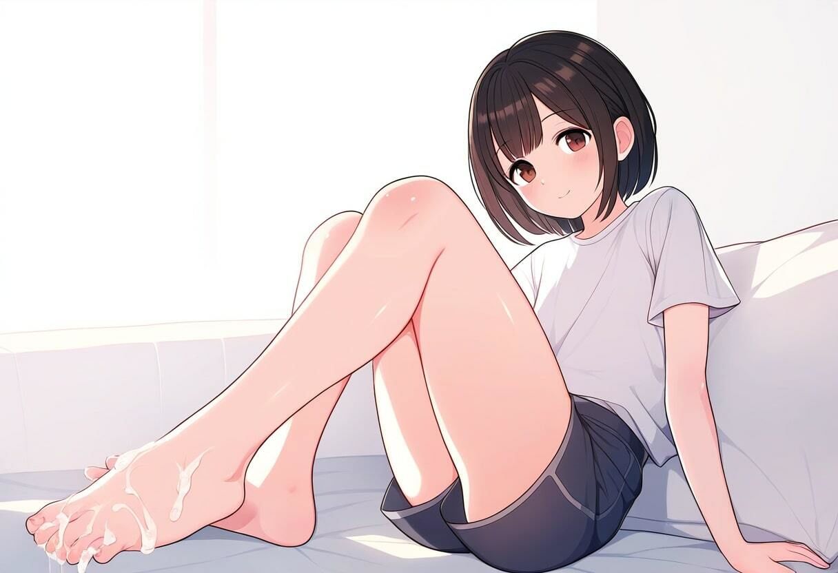 サンプル画像2:好きな時に足を使わせてくれる無気力系J○妹〜ウチはいーけど、お兄のそーゆうトコ…わりとキモいよ〜(晴耕雨読) [d_442103]