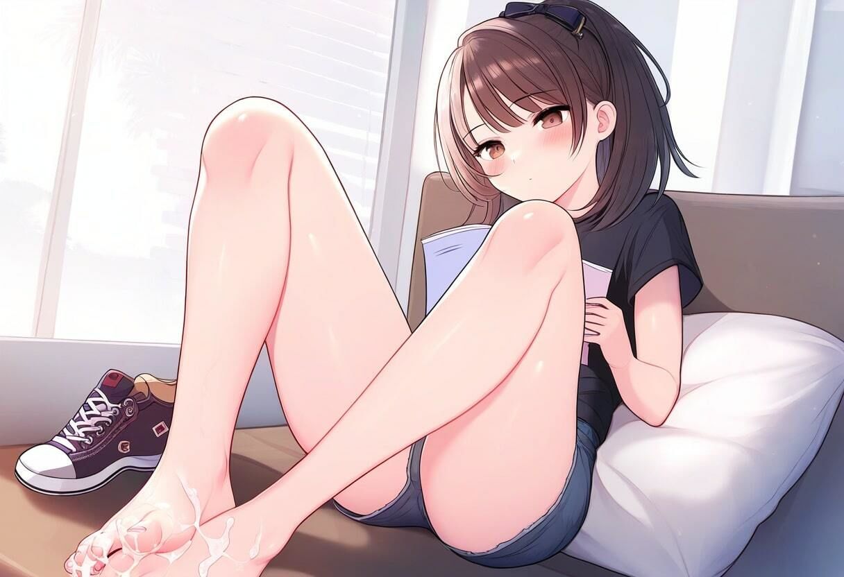 サンプル画像5:好きな時に足を使わせてくれる無気力系J○妹〜ウチはいーけど、お兄のそーゆうトコ…わりとキモいよ〜(晴耕雨読) [d_442103]