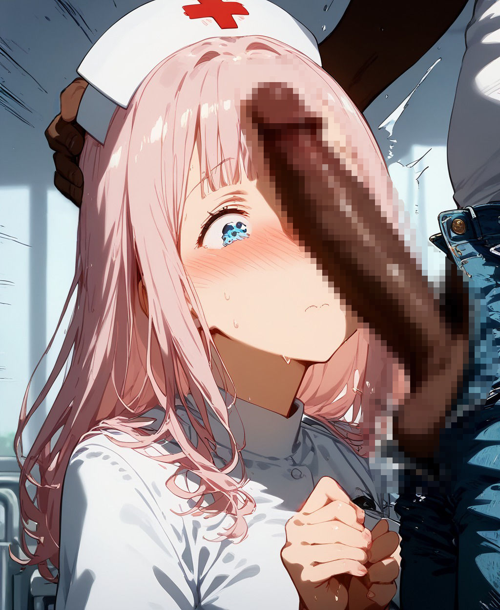 サンプル画像3:めちゃくちゃに犯●れる藤原〇花ちゃん【2つのシチュ＋おまけ】(aiart2) [d_442141]