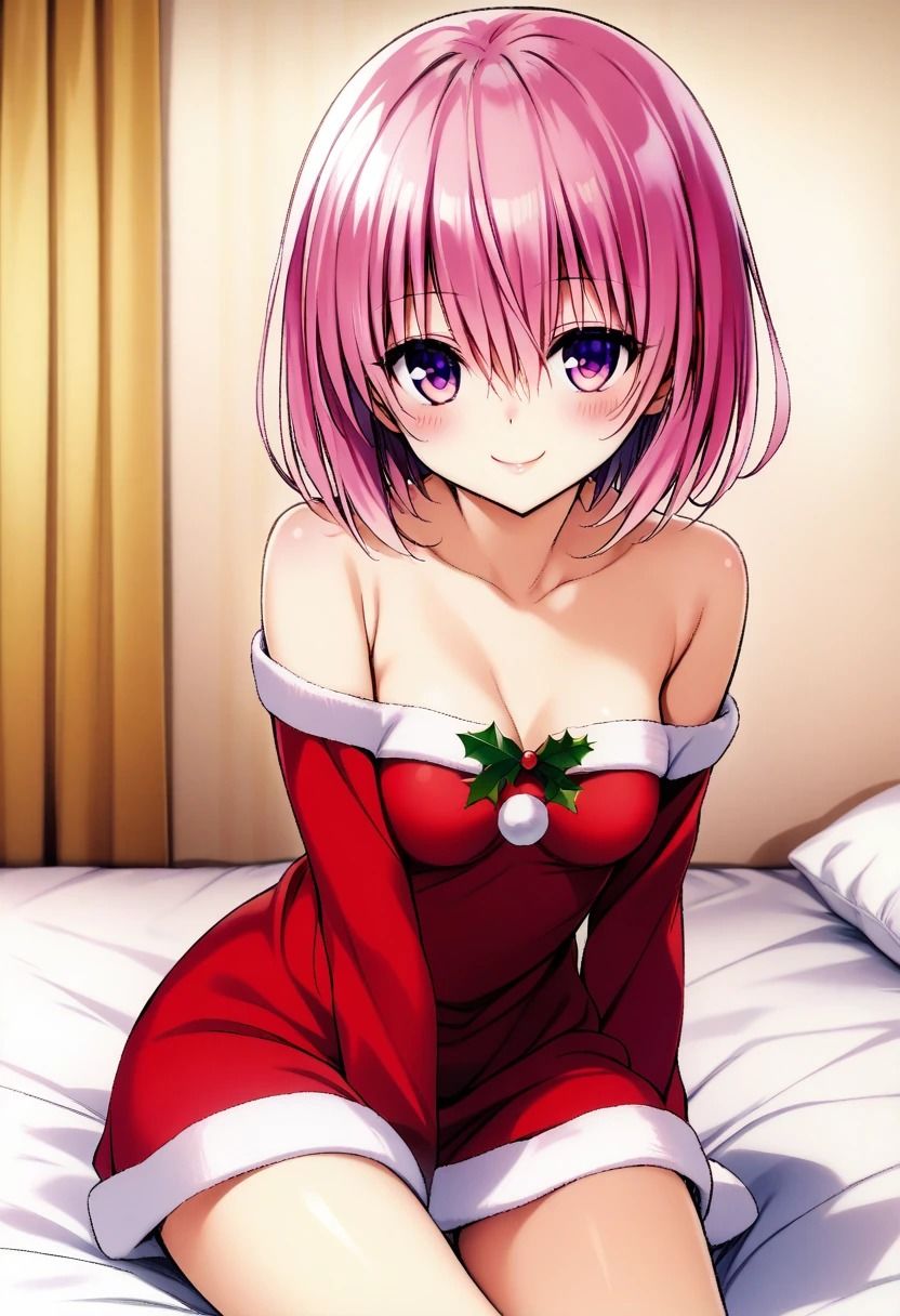 サンプル画像1:モモちゃんとサンタコスでハーレムSEX(汁なし担々麺) [d_442206]