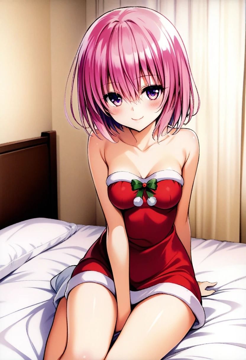 サンプル画像3:モモちゃんとサンタコスでハーレムSEX(汁なし担々麺) [d_442206]