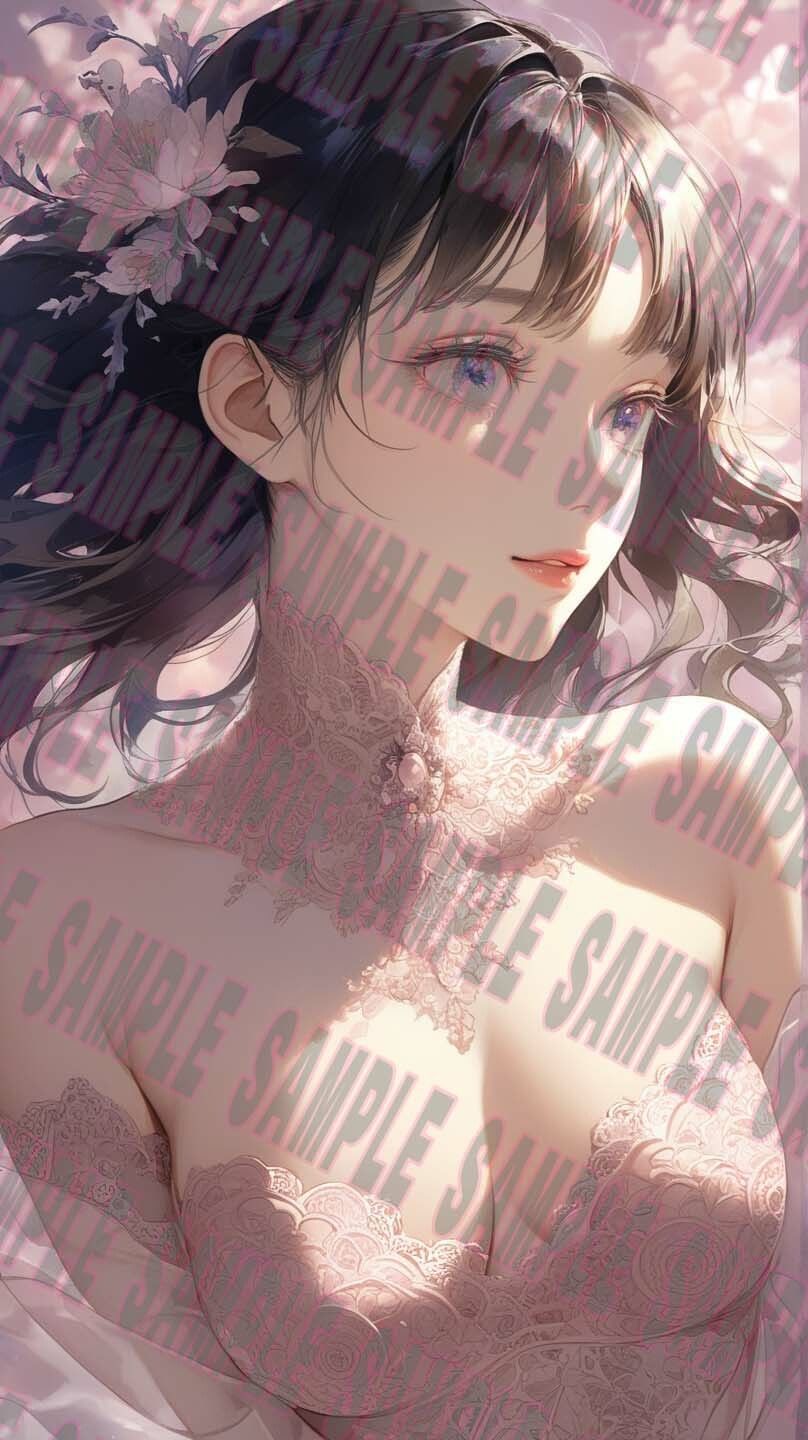 サンプル画像5:感動 AIアート 美女 絵画集 – 夢桜 – おすすめ(AIDA) [d_442265]