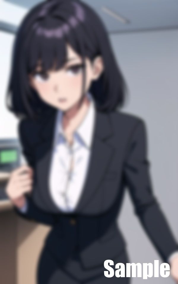 サンプル画像1:上司を誘惑する新入社員(はんとる) [d_442323]