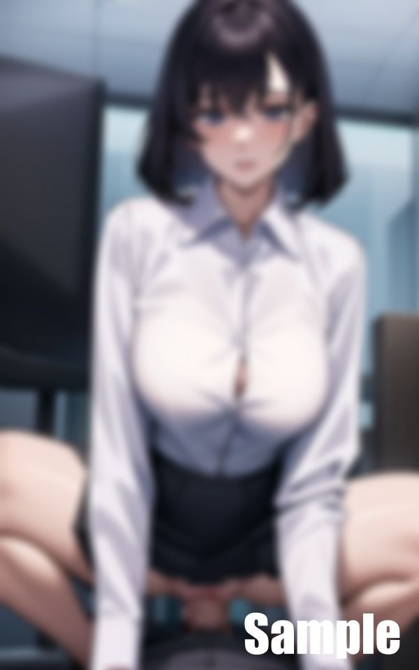 サンプル画像5:上司を誘惑する新入社員(はんとる) [d_442323]