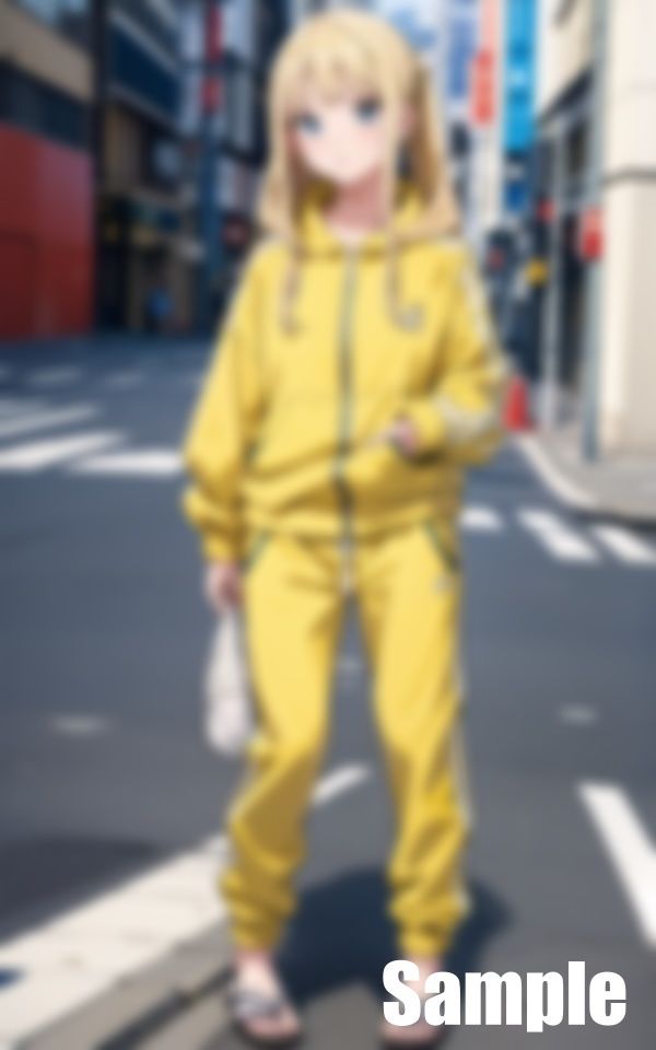 サンプル画像2:地方都市のヤンキー女(はっしゅ) [d_442351]