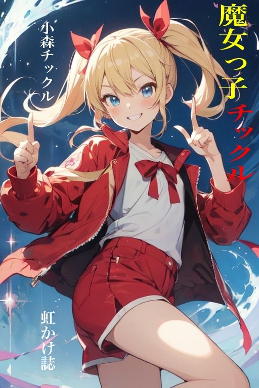 サンプル画像1:虹かけ誌 魔女っ子チックル 小森チックル(九情承太郎商店) [d_442445]