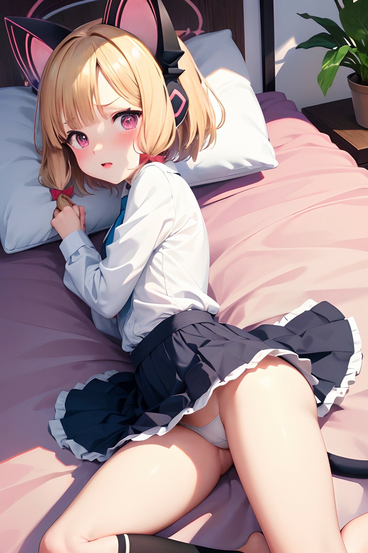 サンプル画像6:才羽モ〇イ ブルーアー〇イブ CG集(ヒロイン7) [d_442456]