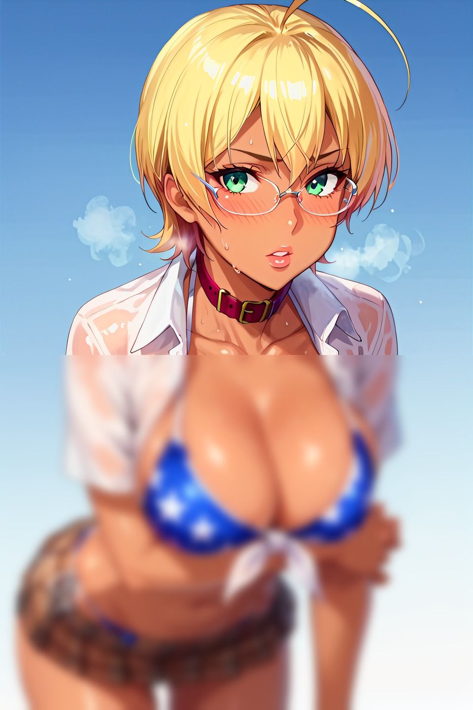 サンプル画像5:さまざま 水戸郁〇 ハイクオリティ（中だし、アナル見え、騎乗位、スポブラ、水着、etc…）(えーあいぱたーん) [d_442495]