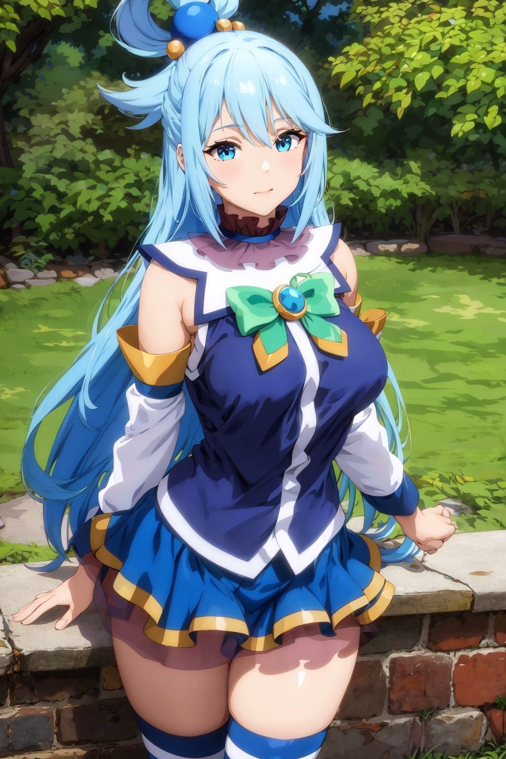 サンプル画像1:このすば 駄女神アクア ゴブリン性玩具化(ゴブリンの大進撃) [d_442581]