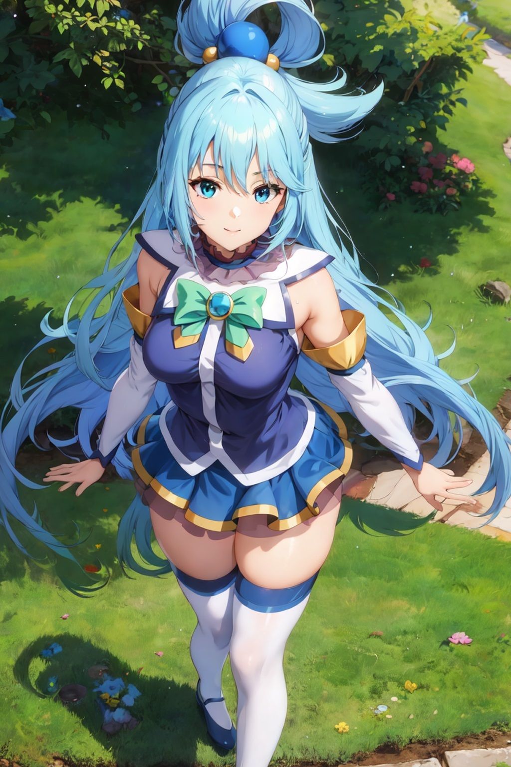 サンプル画像2:このすば 駄女神アクア ゴブリン性玩具化(ゴブリンの大進撃) [d_442581]