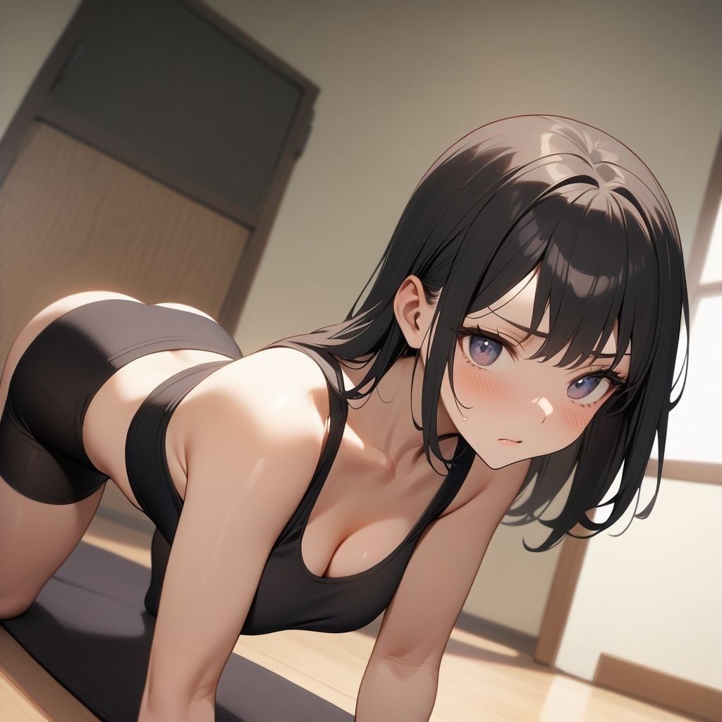 サンプル画像2:紗栄子 ジム編(隙間産業) [d_442628]