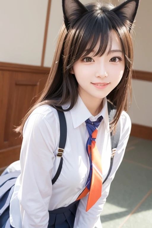 サンプル画像1:猫耳の女の子(aigirlphoto) [d_442639]