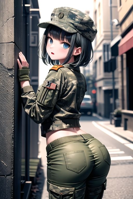 サンプル画像3:コンバット女子お尻まとめ(ブロッコリーマン) [d_442640]