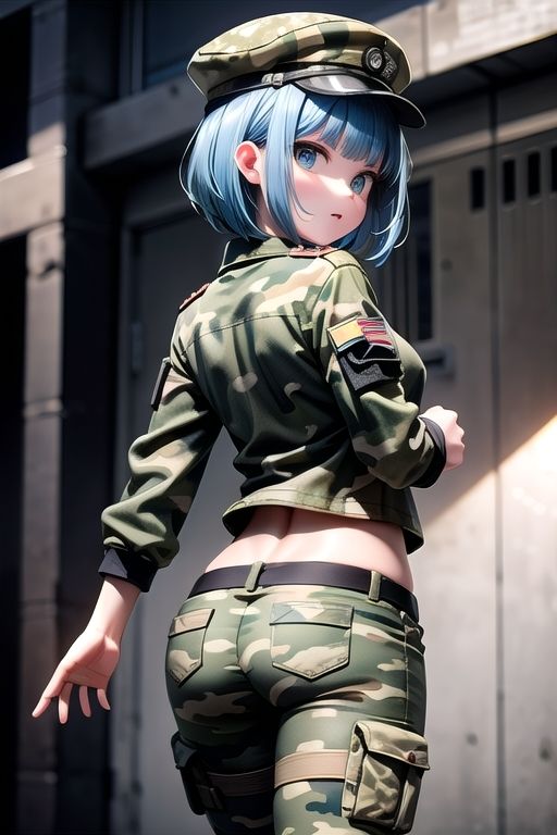 サンプル画像4:コンバット女子お尻まとめ(ブロッコリーマン) [d_442640]