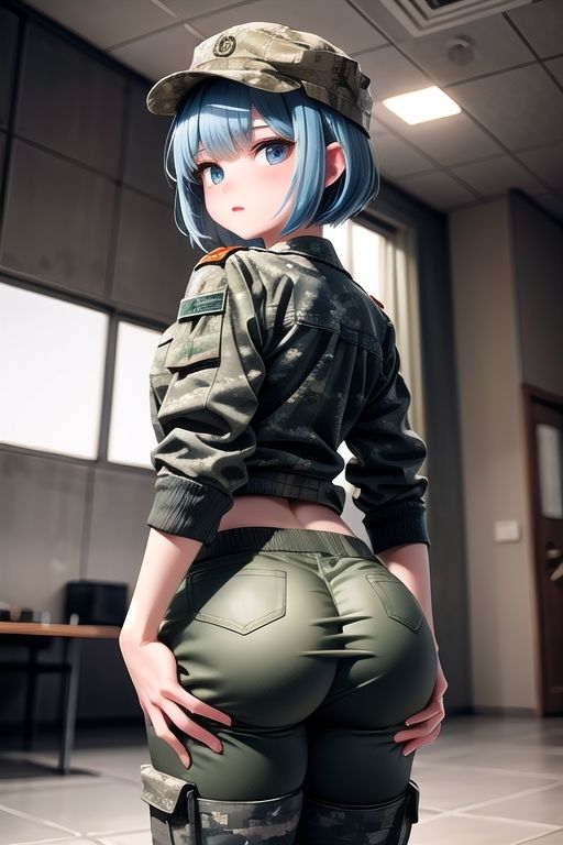 サンプル画像6:コンバット女子お尻まとめ(ブロッコリーマン) [d_442640]