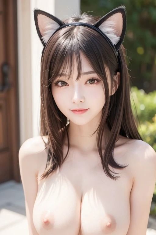 サンプル画像3:猫耳美乳美女写真集Ver1(裸美女写真館) [d_442641]