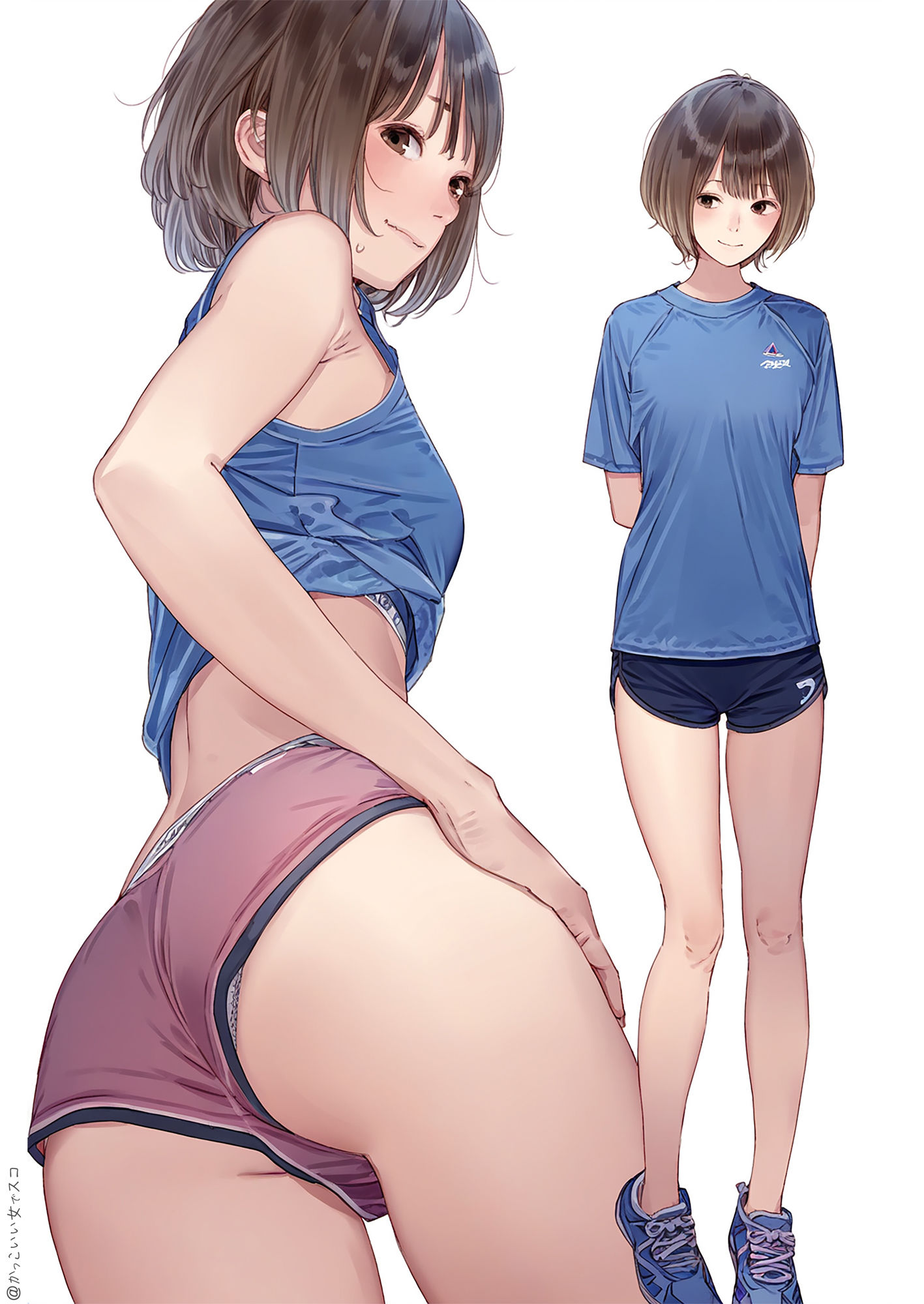 サンプル画像2:スポーツ系女子の下着が見たい2(かっこいい女でスコ) [d_442649]