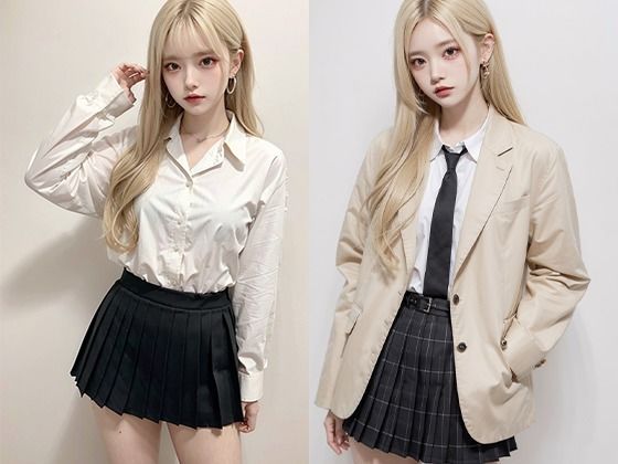 サンプル画像1:ちっぱいギャル女子校生(ぷにぷにプリン) [d_442660]