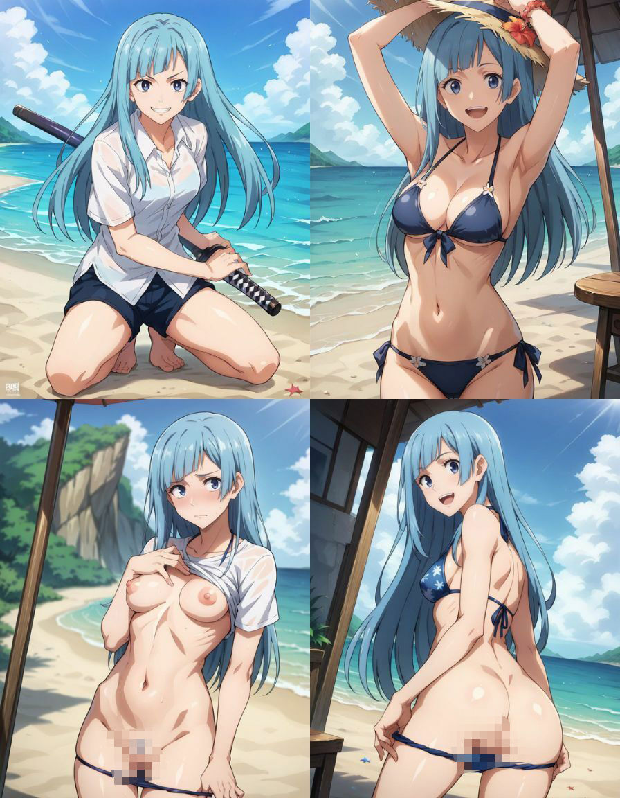 サンプル画像1:IF・・・憧れのヒロインがエチエチだったら・・・ 呪術〇戦 三〇 霞 編(いちごミルクif) [d_442661]