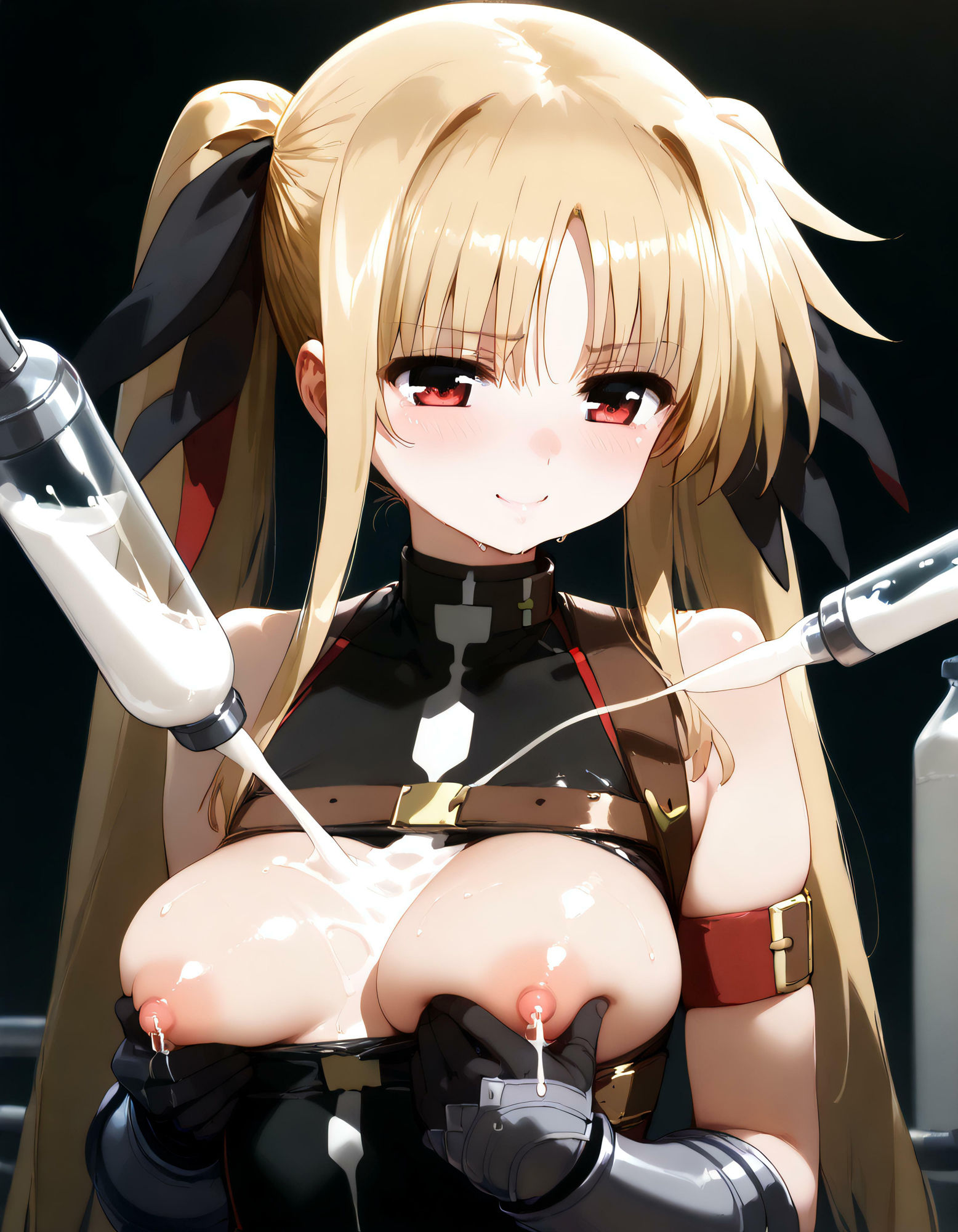 サンプル画像2:胸が張り裂けそう(夜桜密話) [d_442708]