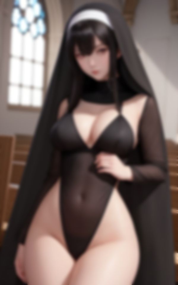 サンプル画像2:淫乱シスターのエッチな画像集84枚(えいあいLOVE出版) [d_442717]