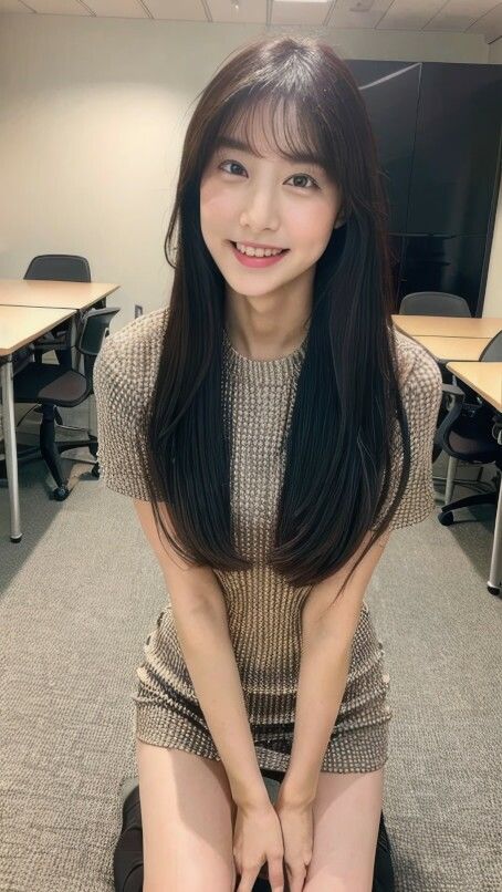 サンプル画像1:AI生成 日本の美人OL図鑑 Vol.2 博多編-オフィスユニフォーム特集(美伝プロジェクト) [d_442760]