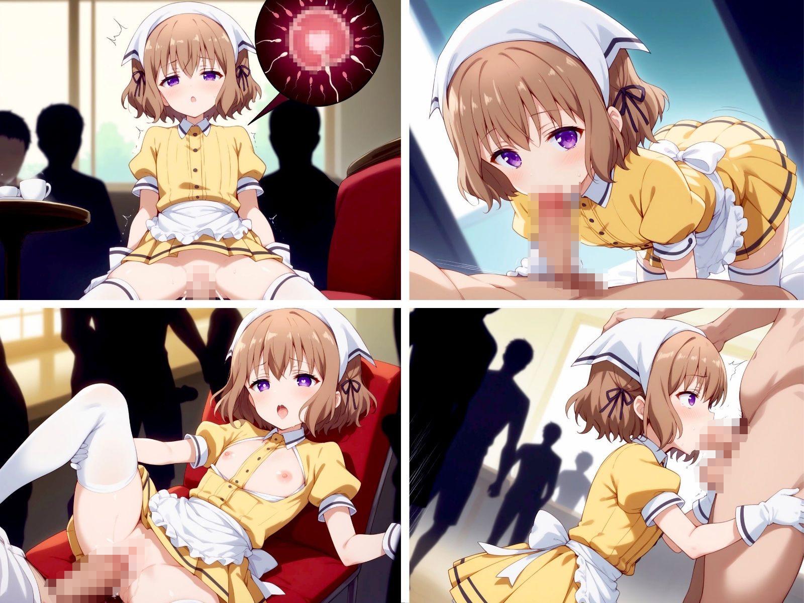 サンプル画像6:ブレンドSEX 桜ノ宮・夏帆・麻冬(エロ男爵) [d_442834]