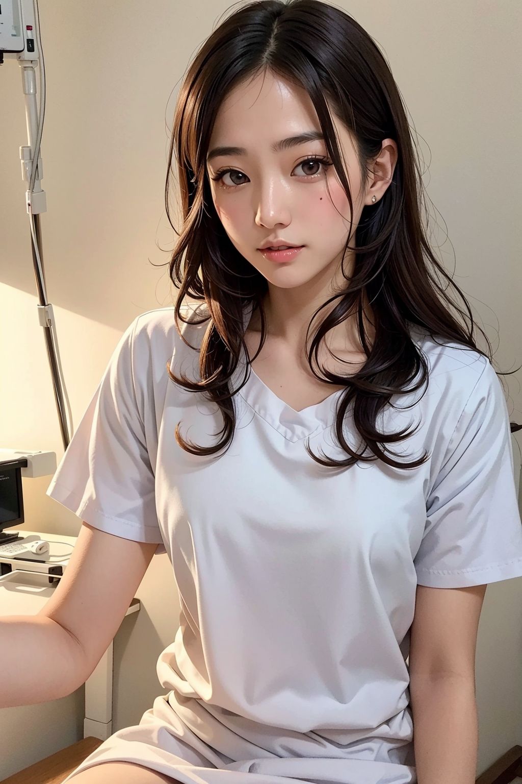 サンプル画像2:ナースたちの午後 キュートなロングウェーブ(A_LOVE_A) [d_442845]