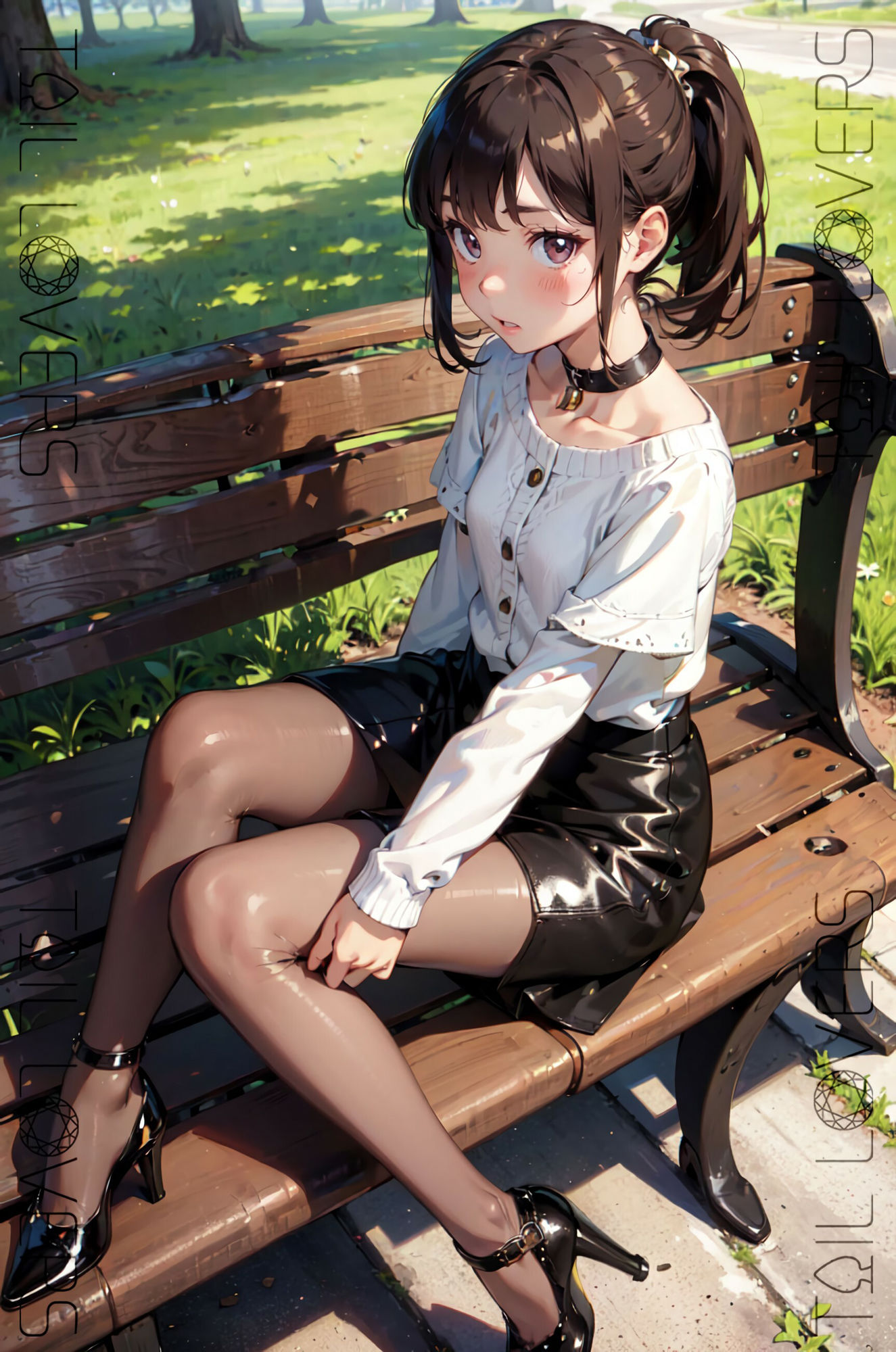 サンプル画像1:脚フェチ向けコーデの女の子(TAIL LOVERS) [d_442865]