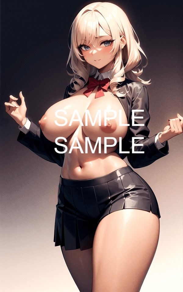 サンプル画像3:【300枚以上】小麦肌のギャル美女イラスト集(ラテ) [d_442869]