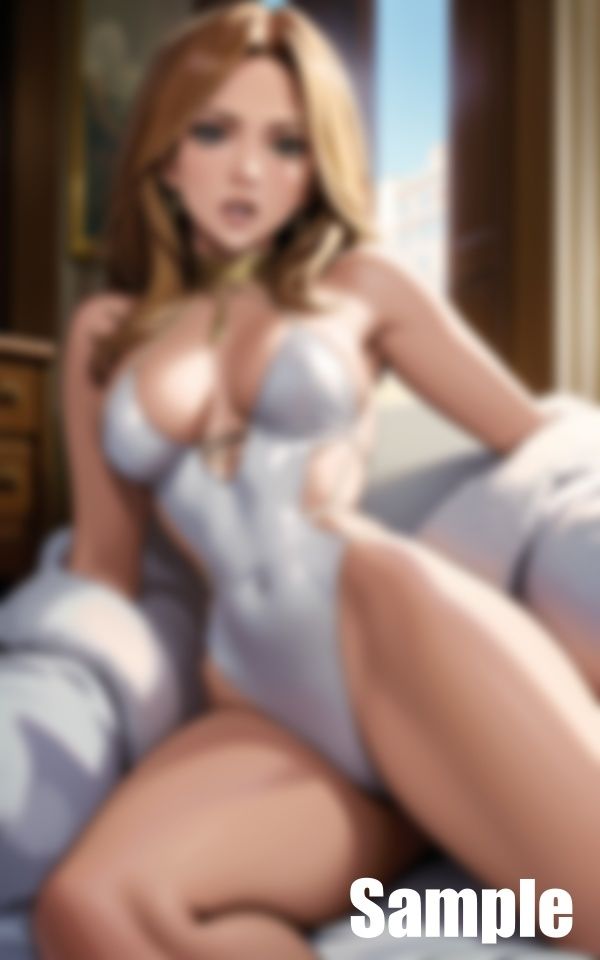 サンプル画像1:欧米の美魔女(なっそ) [d_442881]