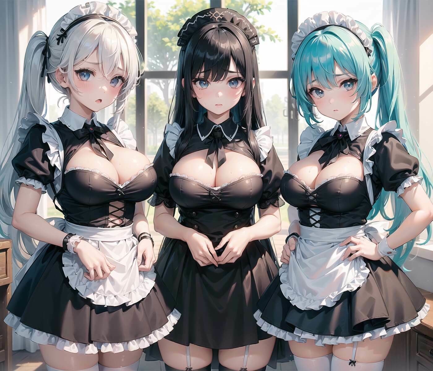 サンプル画像2:メイド養成学校の秘密の裏側7【美麗CG340枚収録】(スカーレットムーン) [d_442948]