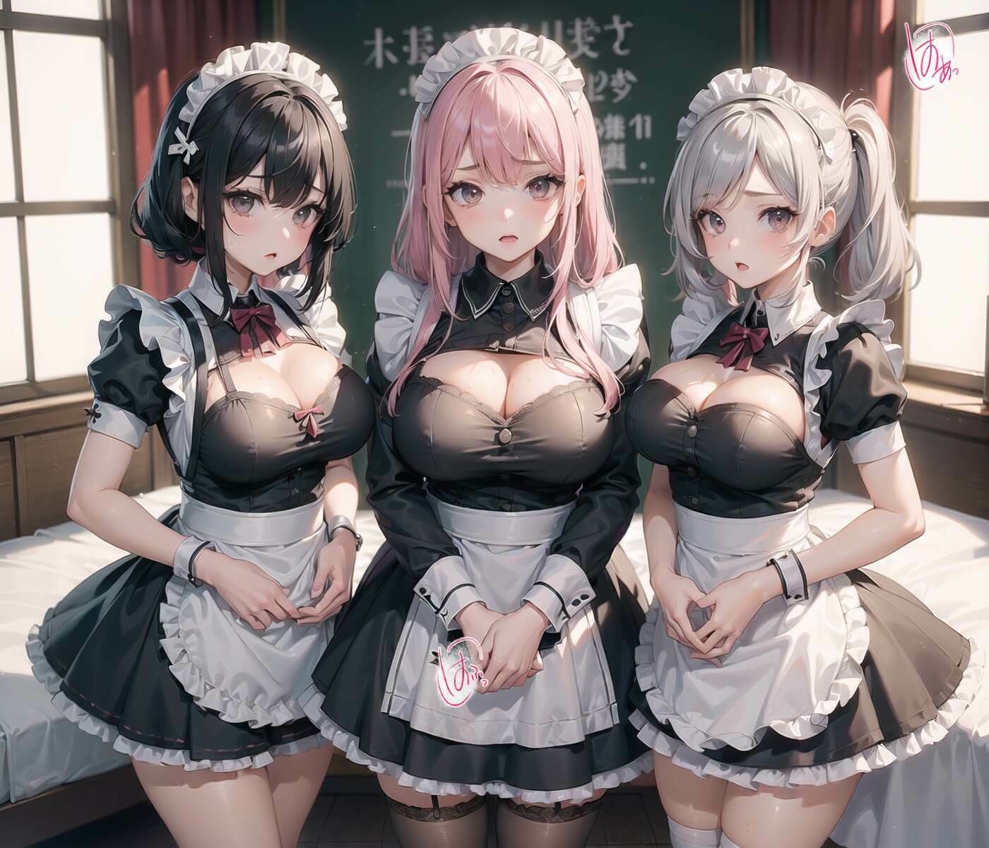 サンプル画像2:メイド養成学校の秘密の裏側8【美麗CG340枚収録】(スカーレットムーン) [d_442951]