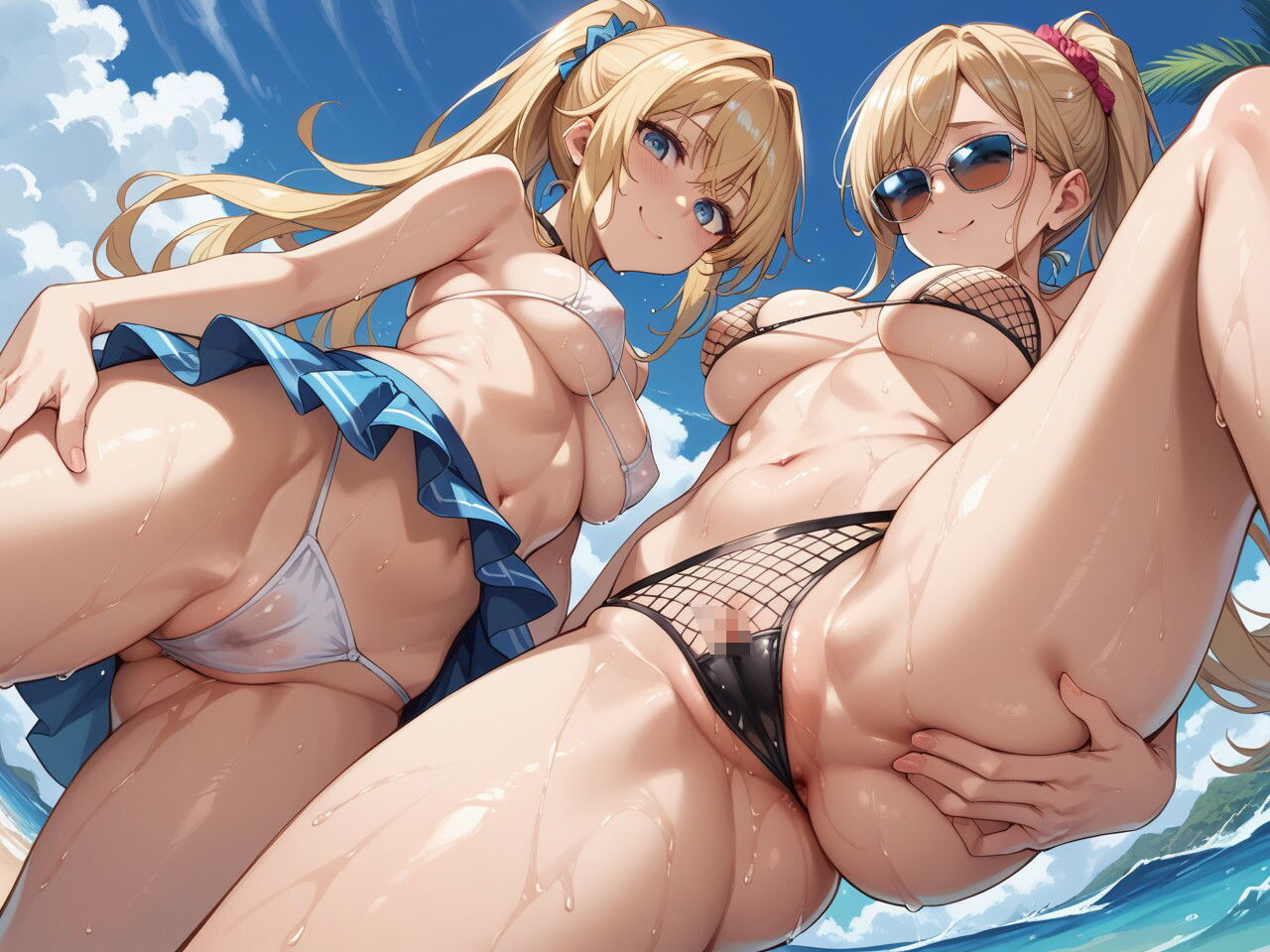 サンプル画像6:水着美女のHな誘惑(お尻の楽園) [d_442984]