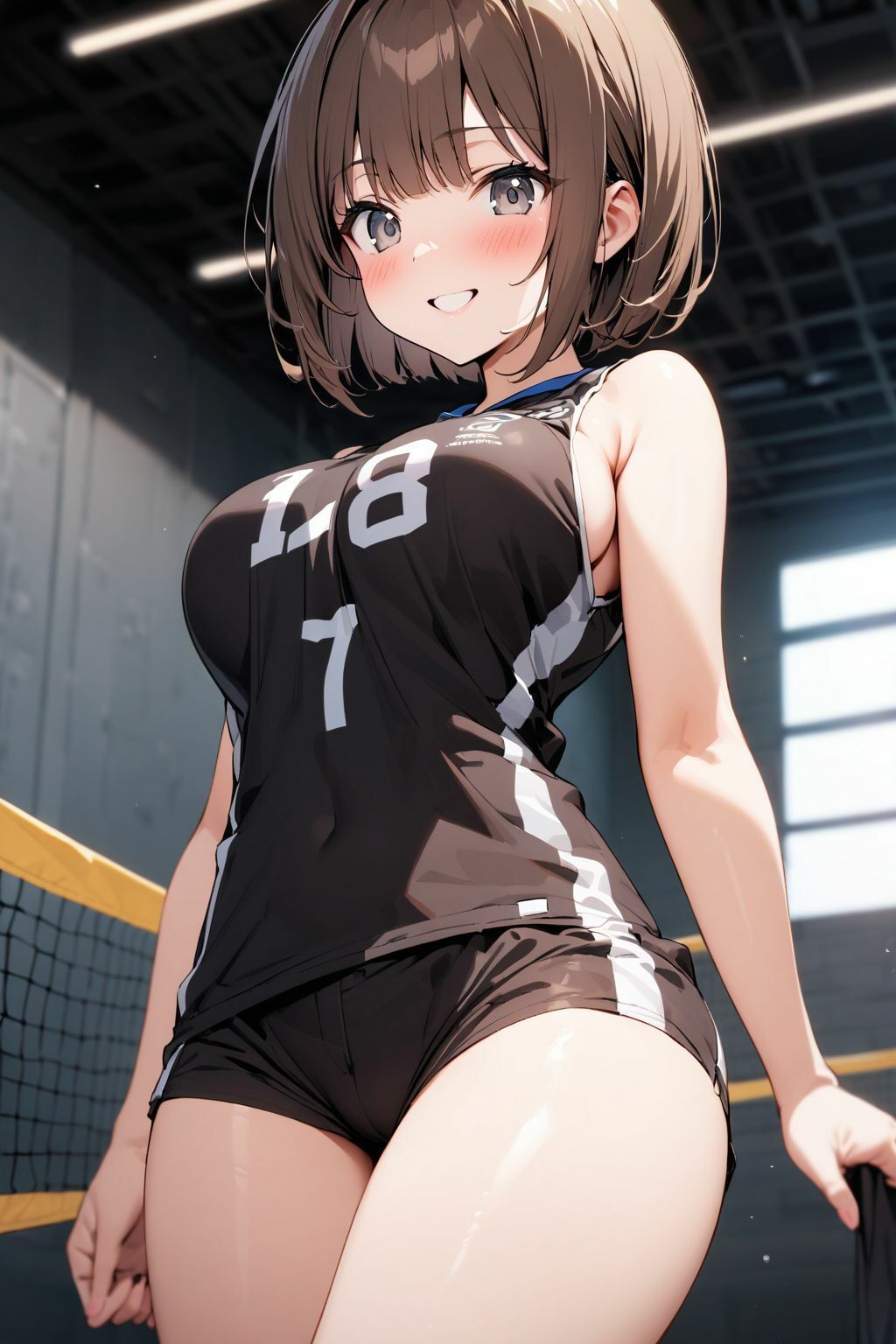 サンプル画像1:憧れのバレー部エースの彼女は 監督の性奴●だった(気になるあの娘) [d_443092]