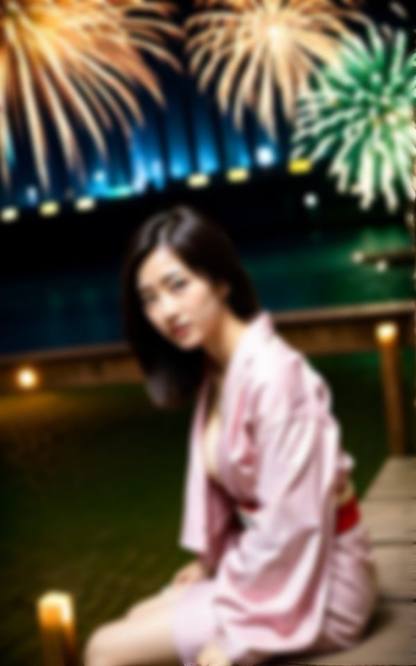 サンプル画像5:花火大会で魅せた淫らな身体の彼女との思い出の写真集(AIみすず) [d_443143]