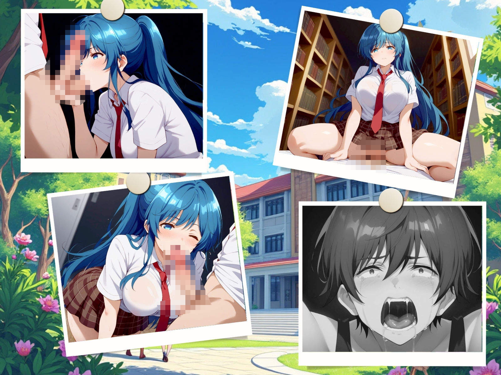 サンプル画像2:寝取られ弱キャラ友崎くん(エロ男爵) [d_443276]