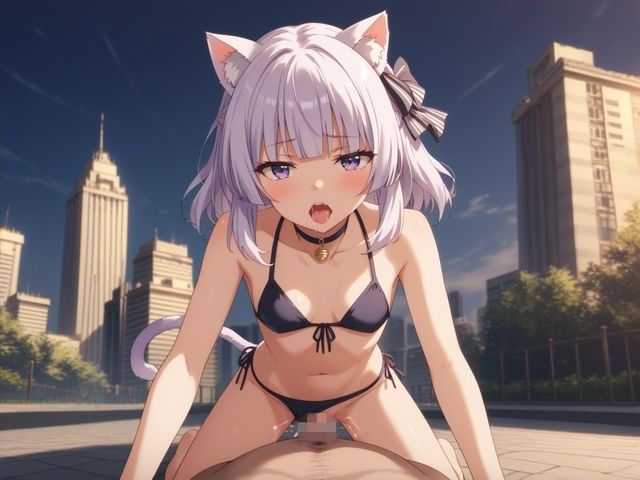 サンプル画像4:【480枚】坂柳◯栖のコスプレえっち(RIU同人部) [d_443325]