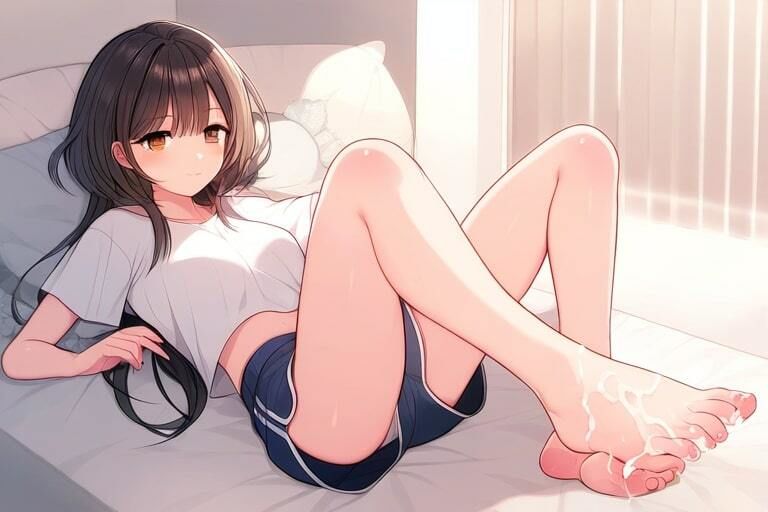 サンプル画像2:気弱な陰キャ女子に懇願して足コキしてもらう〜わたしてっきり告白されるのかと…〜(晴耕雨読) [d_443364]