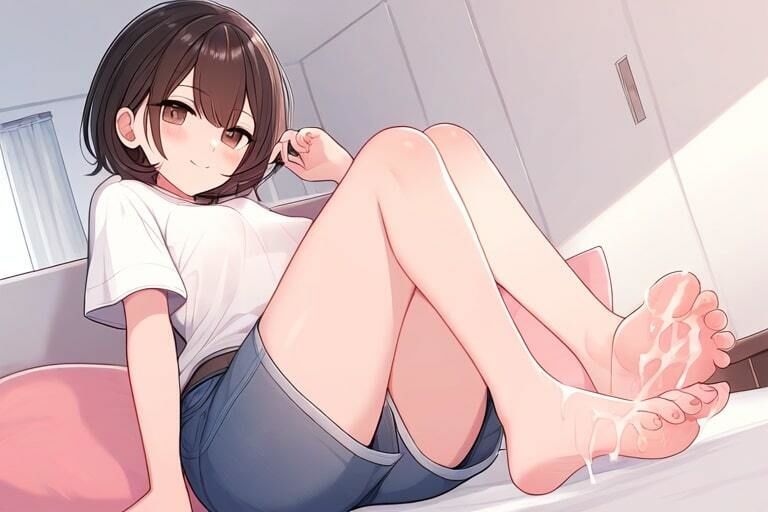 サンプル画像3:気弱な陰キャ女子に懇願して足コキしてもらう〜わたしてっきり告白されるのかと…〜(晴耕雨読) [d_443364]