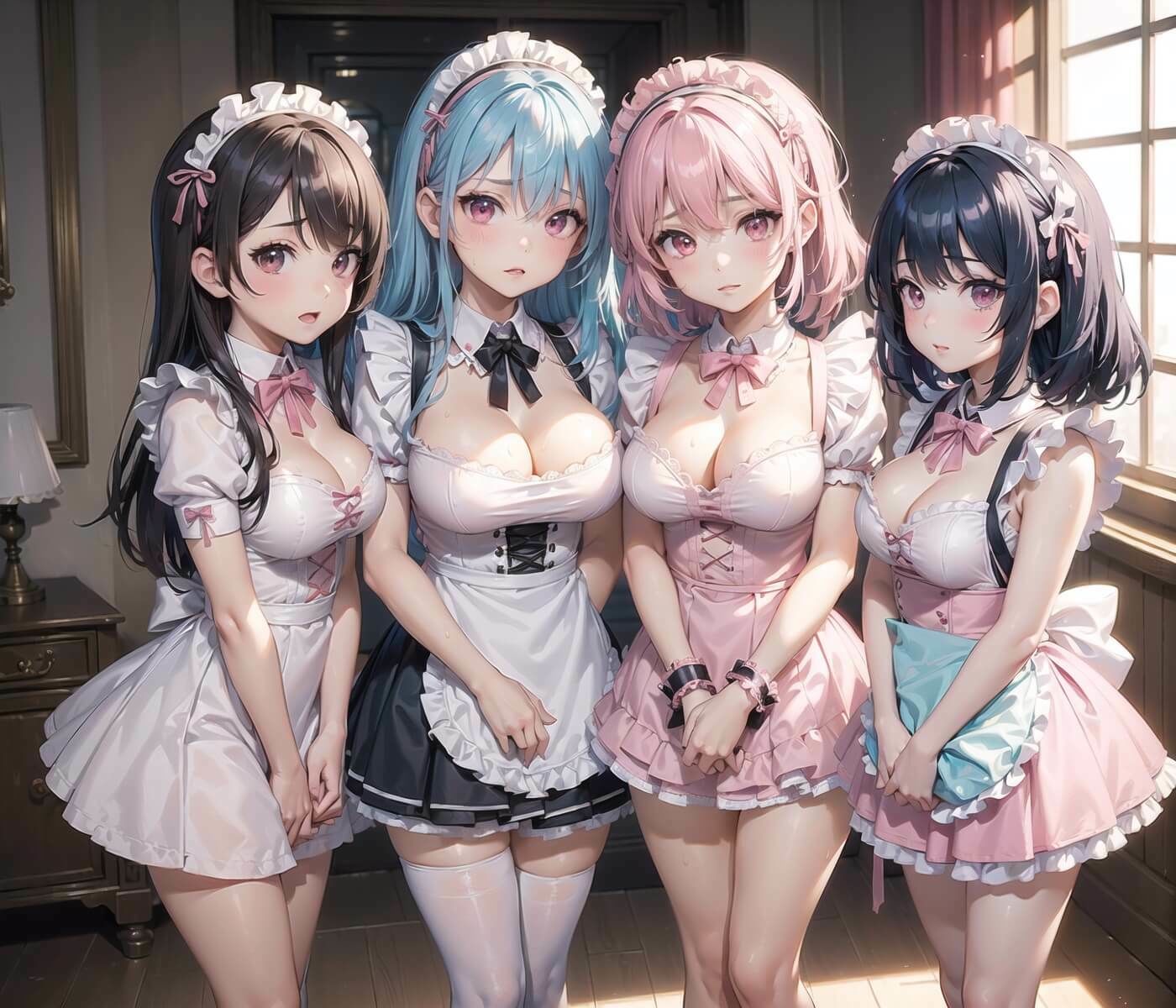 サンプル画像2:メイド養成学校の秘密の裏側11【美麗CG340枚収録】(スカーレットムーン) [d_443378]