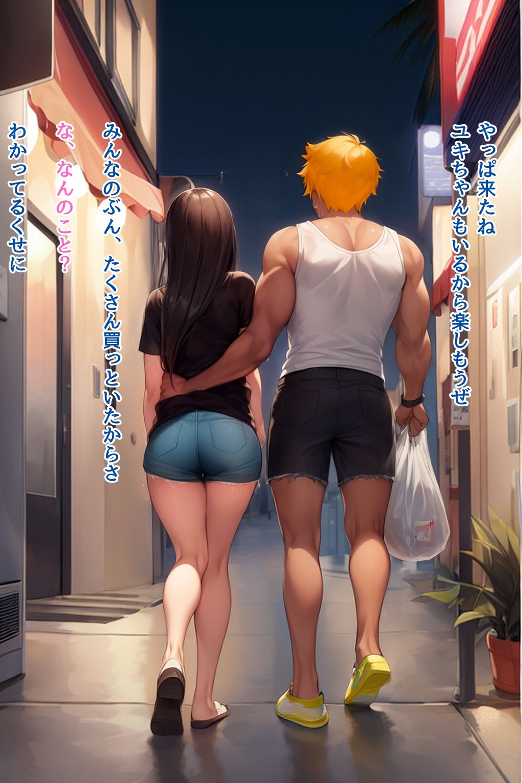 サンプル画像4:カナデの小話 水着の白昼夢フルセット（小話1＋小話4）(ごんざれす斎藤) [d_443412]