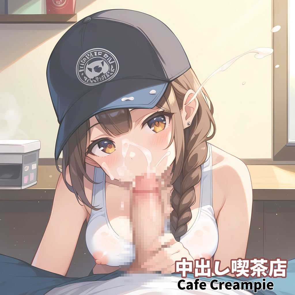 サンプル画像6:中出し喫茶店 cafe Creampie 高画質CG＆オマケVOICE付動画(FSTAR-project) [d_443457]